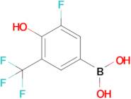 3-Fluoro-4-hydroxy-5-(trifluoromethyl)phenylboronic acid