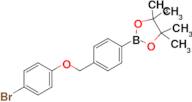 2-(4-((4-Bromophenoxy)methyl)phenyl)-4,4,5,5-tetramethyl-1,3,2-dioxaborolane