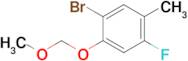 1-Bromo-4-fluoro-2-(methoxymethoxy)-5-methylbenzene