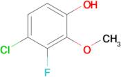 4-Chloro-3-fluoro-2-methoxyphenol