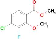 Methyl 4-chloro-3-fluoro-2-methoxybenzoate