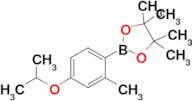 2-(4-Isopropoxy-2-methylphenyl)-4,4,5,5-tetramethyl-1,3,2-dioxaborolane