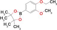 2-(4-Ethoxy-3-methoxyphenyl)-4,4,5,5-tetramethyl-1,3,2-dioxaborolane