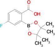 2-Carboxy-5-fluorobenzeneboronic acid pinacol ester