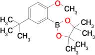 2-(5-(tert-Butyl)-2-methoxyphenyl)-4,4,5,5-tetramethyl-1,3,2-dioxaborolane