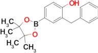 2-Benzyl-4-(4,4,5,5-tetramethyl-1,3,2-dioxaborolan-2-yl)phenol