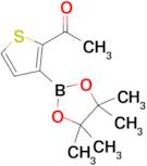 1-(3-(4,4,5,5-Tetramethyl-1,3,2-dioxaborolan-2-yl)thiophen-2-yl)ethanone