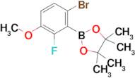 2-(6-Bromo-2-fluoro-3-methoxyphenyl)-4,4,5,5-tetramethyl-1,3,2-dioxaborolane