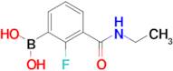 3-(Ethylcarbamoyl)-2-fluorophenylboronic acid