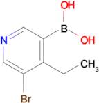 (5-Bromo-4-ethylpyridin-3-yl)boronic acid