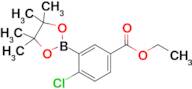 Ethyl 4-chloro-3-(4,4,5,5-tetramethyl-1,3,2-dioxaborolan-2-yl)benzoate