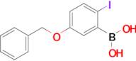 2-Iodo-5-(phenylmethoxy)phenylboronic acid