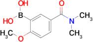 5-(N,N-dimethylaminocarbonyl)-2-methoxyphenylboronic acid