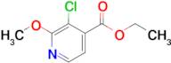 Ethyl 3-chloro-2-methoxyisonicotinate