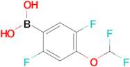 (4-(Difluoromethoxy)-2,5-difluorophenyl)boronic acid