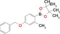 2-(4-(Benzyloxy)-2-methylphenyl)-4,4,5,5-tetramethyl-1,3,2-dioxaborolane