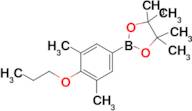 2-(3,5-Dimethyl-4-propoxyphenyl)-4,4,5,5-tetramethyl-1,3,2-dioxaborolane