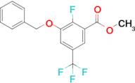 Methyl 3-(benzyloxy)-2-fluoro-5-(trifluoromethyl)benzoate