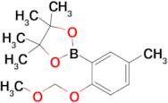 2-(2-(Methoxymethoxy)-5-methylphenyl)-4,4,5,5-tetramethyl-1,3,2-dioxaborolane