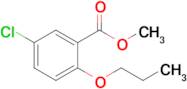 Methyl 5-chloro-2-propoxybenzoate