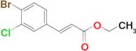 (E)-Ethyl 3-(4-bromo-3-chlorophenyl)acrylate