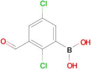 2,5-Dichloro-3-formylphenylboronic acid