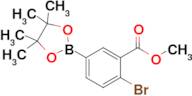 Methyl 2-bromo-5-(4,4,5,5-tetramethyl-1,3,2-dioxaborolan-2-yl)benzoate