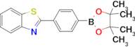 2-(4-(4,4,5,5-Tetramethyl-1,3,2-dioxaborolan-2-yl)phenyl)benzo[d]thiazole