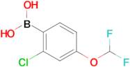 (2-Chloro-4-(difluoromethoxy)phenyl)boronic acid