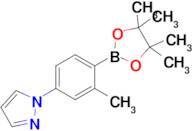 1-[3-Methyl-4-(4,4,5,5-tetramethyl-1,3,2-dioxaborolan-2-yl)phenyl]-1H-pyrazole