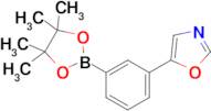 5-(3-(4,4,5,5-Tetramethyl-1,3,2-dioxaborolan-2-yl)phenyl)oxazole