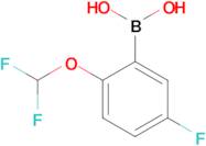 (2-(Difluoromethoxy)-5-fluorophenyl)boronic acid