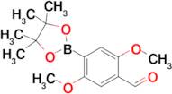 2,5-Dimethoxy-4-(4,4,5,5-tetramethyl-1,3,2-dioxaborolan-2-yl)benzaldehyde