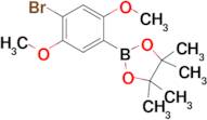 2-(4-Bromo-2,5-dimethoxyphenyl)-4,4,5,5-tetramethyl-1,3,2-dioxaborolane