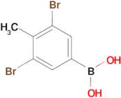 3,5-Dibromo-4-methylphenylboronic acid