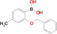 2-(Benzyloxy)-4-methylphenylboronic acid