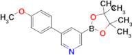 3-(4-Methoxyphenyl)-5-(4,4,5,5-tetramethyl-1,3,2-dioxaborolan-2-yl)pyridine