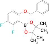 2-(6-(Benzyloxy)-2,3-difluorophenyl)-4,4,5,5-tetramethyl-1,3,2-dioxaborolane