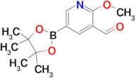 2-Methoxy-5-(4,4,5,5-tetramethyl-1,3,2-dioxaborolan-2-yl)nicotinaldehyde