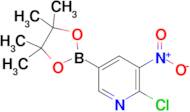 2-Chloro-3-nitro-5-(4,4,5,5-tetramethyl-1,3,2-dioxaborolan-2-yl)pyridine