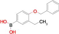 4-Benzyloxy-3-ethylphenylboronic acid