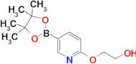 2-((5-(4,4,5,5-Tetramethyl-1,3,2-dioxaborolan-2-yl)pyridin-2-yl)oxy)ethan-1-ol