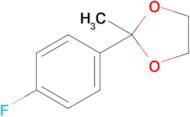 2-(4-Fluorophenyl)-2-methyl-1,3-dioxolane