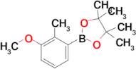 2-(3-Methoxy-2-methylphenyl)-4,4,5,5-tetramethyl-1,3,2-dioxaborolane