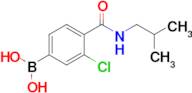 3-Chloro-4-(isobutylcarbamoyl)benzeneboronic acid