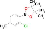 2-(2-Chloro-4-methylphenyl)-4,4,5,5-tetramethyl-1,3,2-dioxaborolane