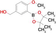 (4-Methoxy-3-(4,4,5,5-tetramethyl-1,3,2-dioxaborolan-2-yl)phenyl)methanol