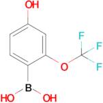 4-Hydroxy-2-(trifluoromethoxy)phenylboronic acid