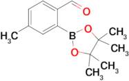 4-Methyl-2-(4,4,5,5-tetramethyl-1,3,2-dioxaborolan-2-yl)benzaldehyde