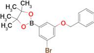 2-(3-(Benzyloxy)-5-bromophenyl)-4,4,5,5-tetramethyl-1,3,2-dioxaborolane